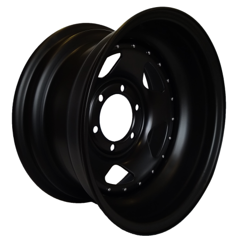 FELGI STALOWE CZARNY MAT 16X10 ET-50 6X139,7 PATROL