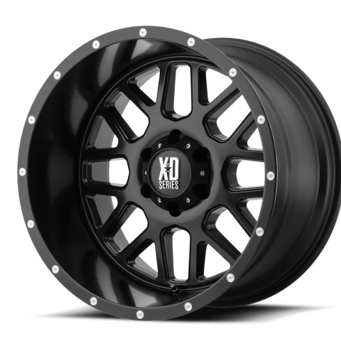 Felga Aluminiowa 8x18'' 5x130 ET48 XD 820 Grenade Satynowy Czarny - Mercedes G-Class