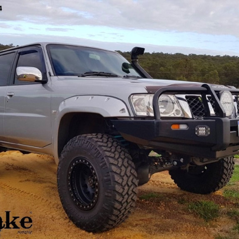 Poszerzenia błotników Nissan Patrol Y61 5D GU4 2005- szerokość 70mm