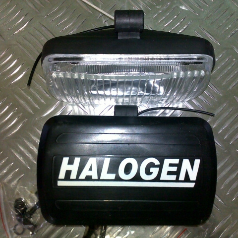Halogen przeciwmgielny 155x85mm 12V H3 55W