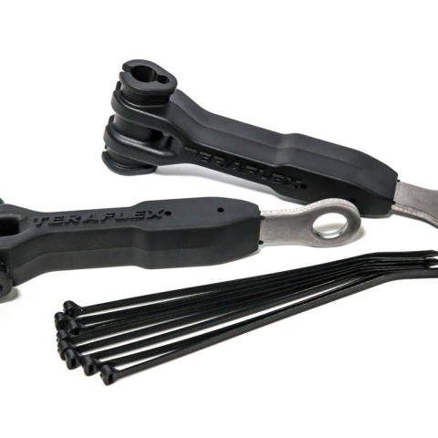 Zestaw relokacji mocowania przednich przewodów hamulcowych Teraflex Jeep Wrangler JK 2/4 Drzwi 07-18