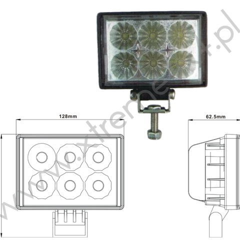 Lampa robocza LED 1800Lm