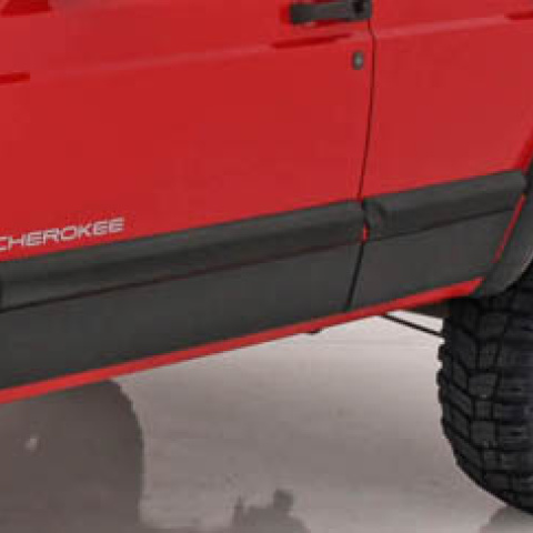 Listwy boczne ochronne Smittybilt - Jeep Cherokee XJ