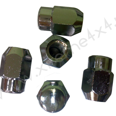 Nakrętki chrom zamknięte felgi alu/stal 14x1,5 35mm klucz 21