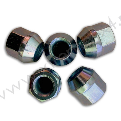 Nakrętki chrom felgi alu/stal 14x1,5 35mm klucz 19