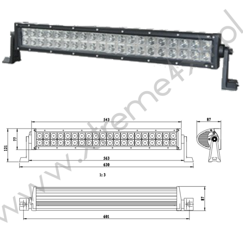 PANEL LED CREE 40x3W 8800Lm