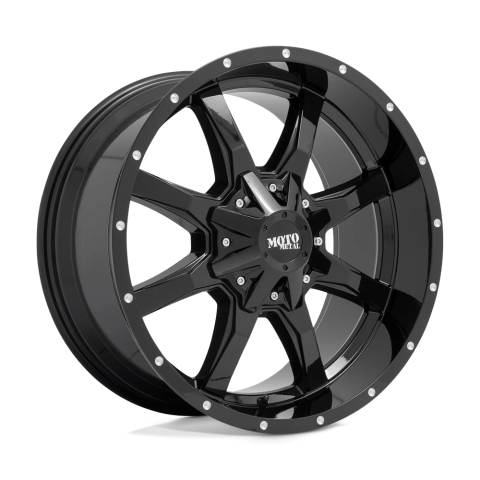  Felga aluminiowa 20" Moto Metal MO970 20x10 ET-18 8x165,1 Gloss BlackRAM 2500 3500