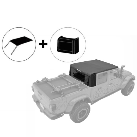  JEEP GLADIATOR 2018+ Dach Soft top Suntop