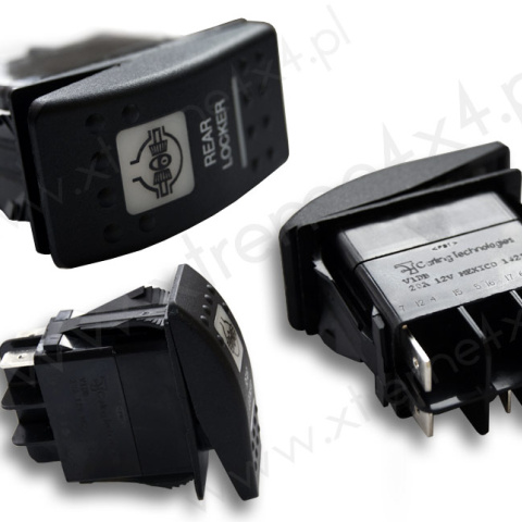 PRZEŁĄCZNIK CARLING TYLNEJ BLOKADY PODŚWIETLANY