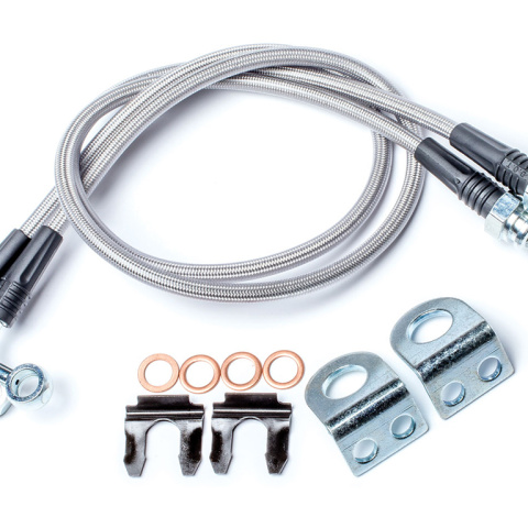 Przedłużone przewody hamulcowe przód 26'' Teraflex - Jeep Wrangler JK 07-18