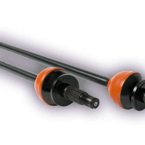 Zestaw dwukrotnie wzmocnionych półosi przednich na przegubach do Jeep Wrangler YJ ('86-'96), Wrangler TJ & LJ ('97-'06) & Cherokee XJ ('85-'02) Dana 30 CV Axle