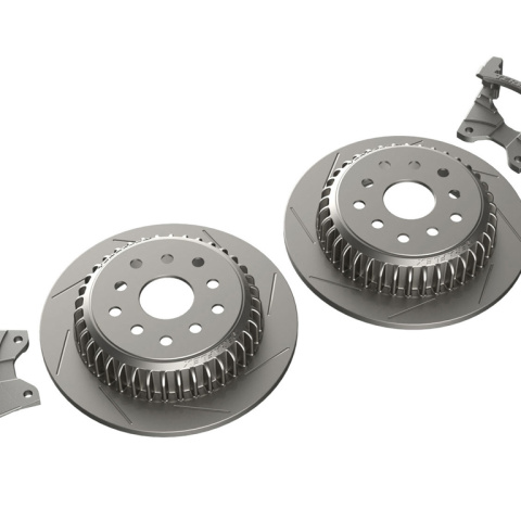 Tylne nacinane tarcze hamulcowe Teraflex - Jeep Wrangler JK 07-18