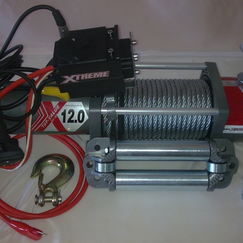 Wyciągarka John Red X-Series 12V uciąg 5440kg 6KM