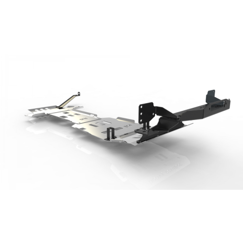 Komplet osłon układu napędowego Porsche Cayenne 955 2002-2008 aluminiowy