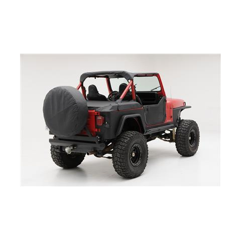 Osłony błotników tylnych SMITTYBILT XRC - Jeep Wrangler TJ