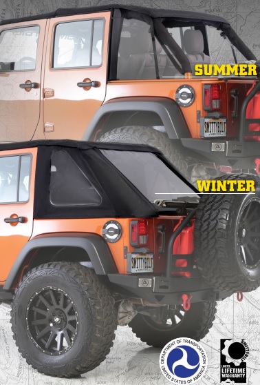 SB9973235 Smittybilt bowles combo top dach miękki soft top Jeep Wrangler JK 2